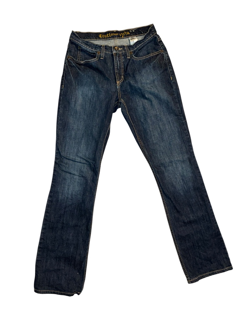 Women’s Boot-Cut Jeans in Dark Blue by True Freedom Vista